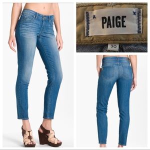 PAIGE - “Skyline Ankle Peg” in Siren - Size 30